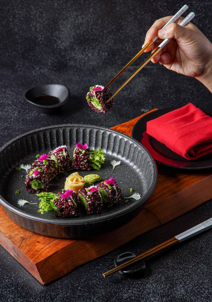 Dining at Ritz-Carlton Bangalore