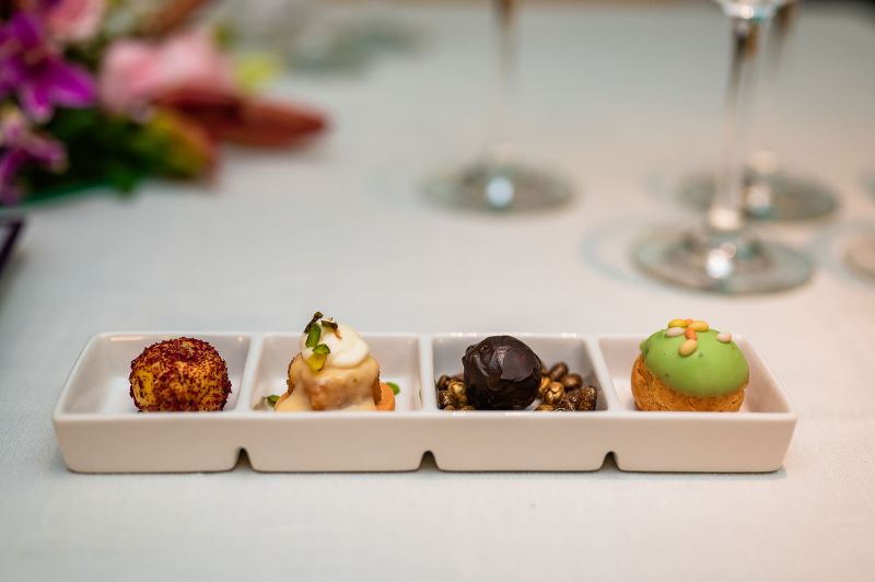 Dining at Ritz-Carlton Bangalore