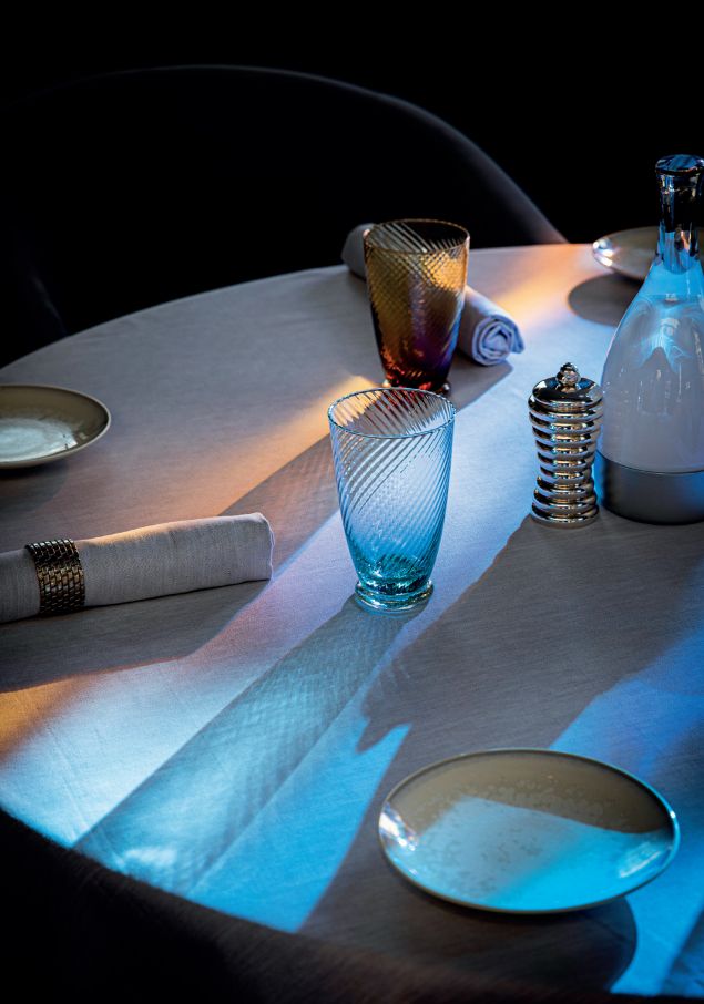 Bibendum Stained Glass Windows