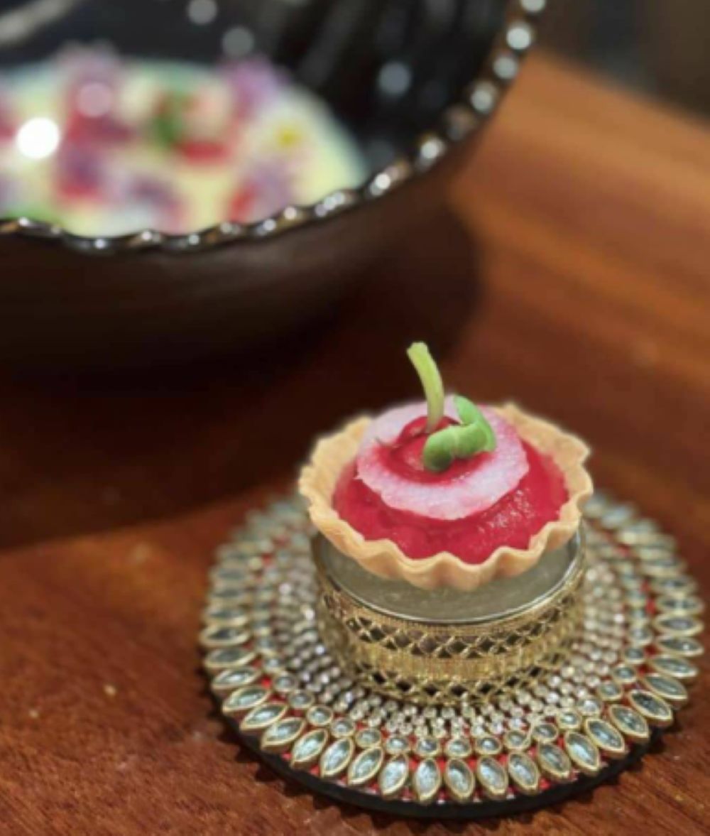 Chef Eliyaz with his culinary team