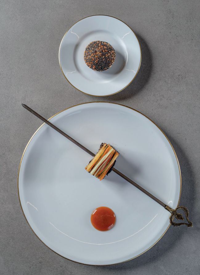 Dining at Ritz-Carlton Bangalore