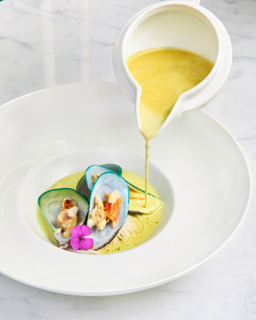 Chef Paul Noronha in Kitchen