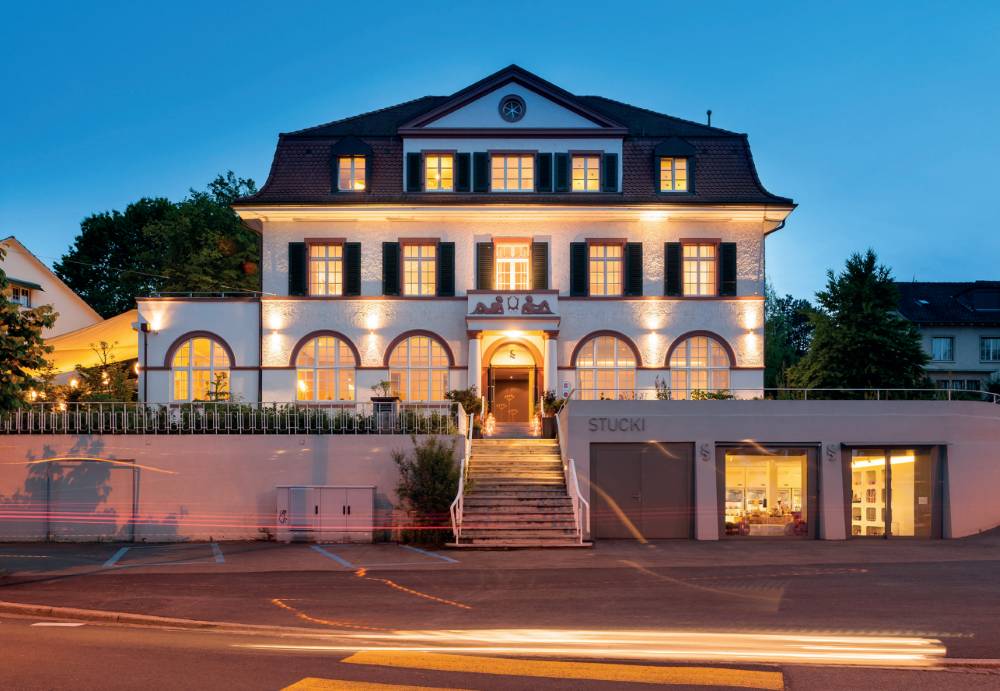 Interior of Restaurant Stucki Basel