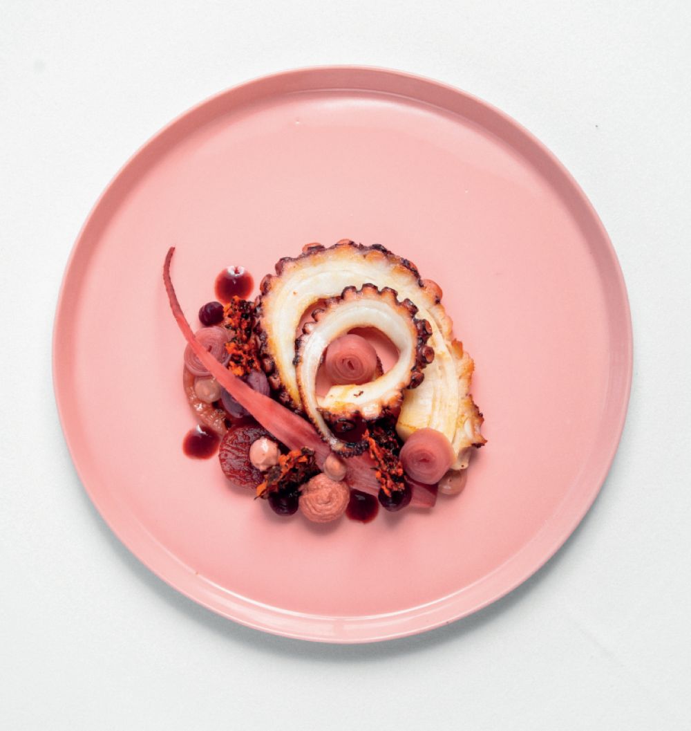 Interior of Restaurant Stucki Basel