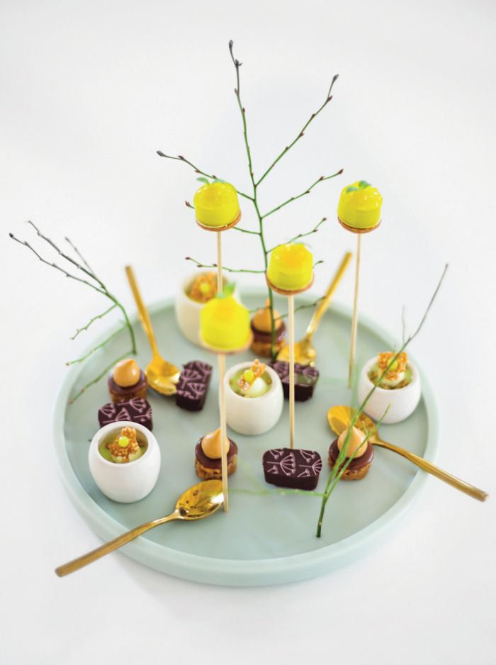 Interior of Restaurant Stucki Basel