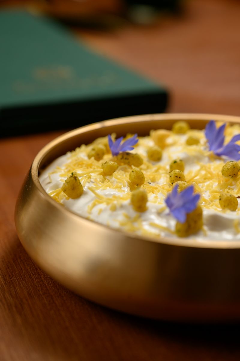 Exquisite plating at Dhilli restaurant