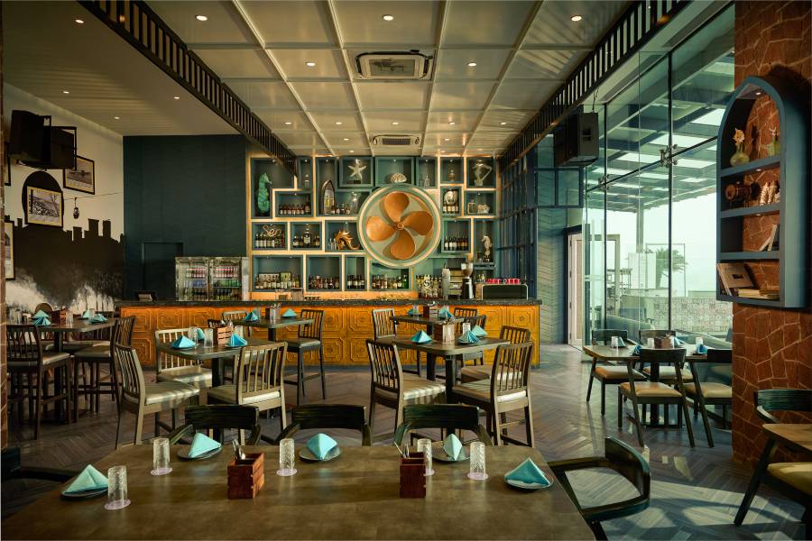 Integration of local Vizag heritage in hotel decor