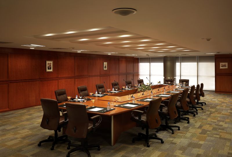 Elegantly appointed room at Novotel Hyderabad