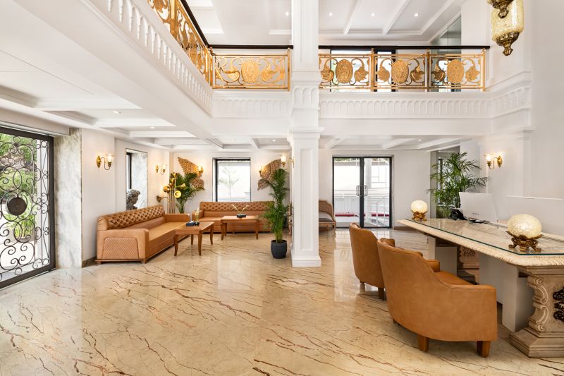 Poolside event venue at Ramada Goa