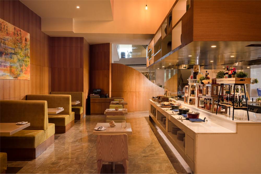 Rooftop Infinity Pool with City View