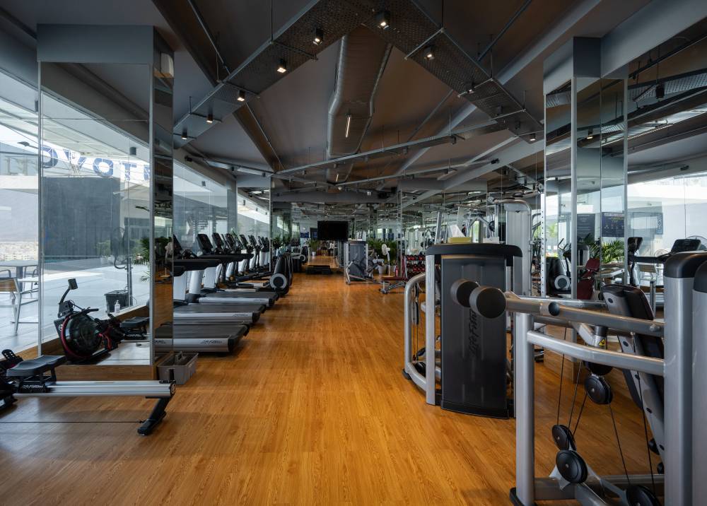 Sky Deck Rooftop Bar at Sunset