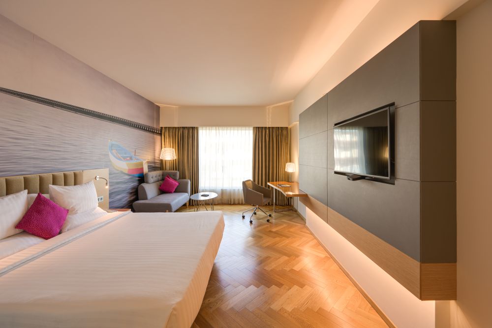 Luxury Serviced Apartment Living Area