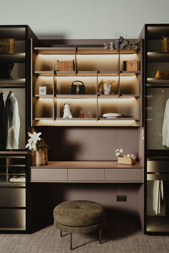 Bespoke Wardrobe Detail