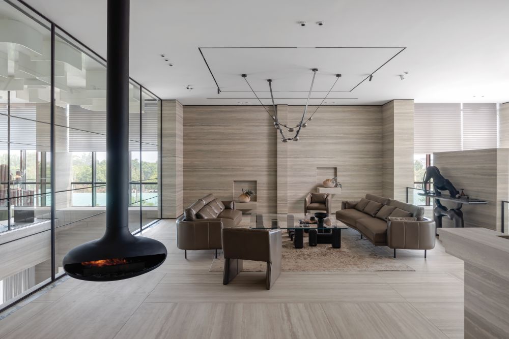 Modern Minimalist Living Room