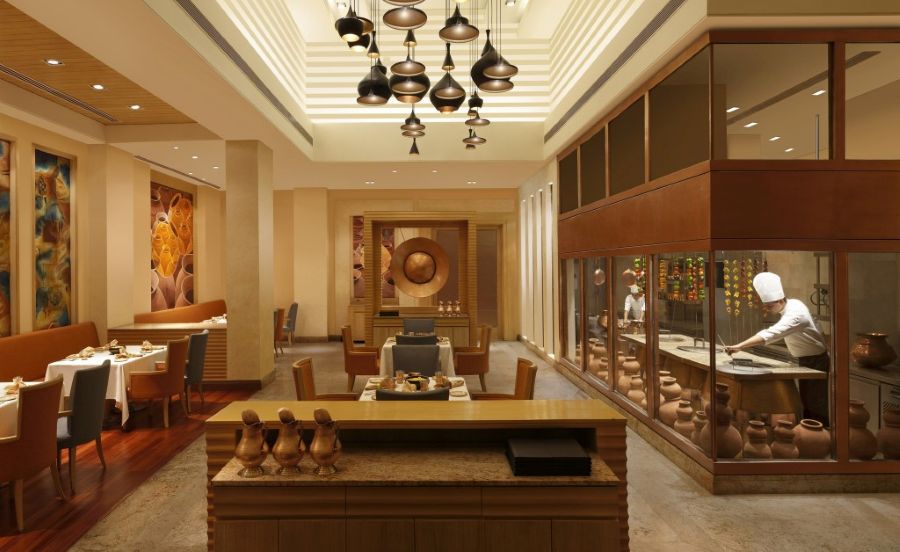 Grand lobby of DoubleTree by Hilton Agra