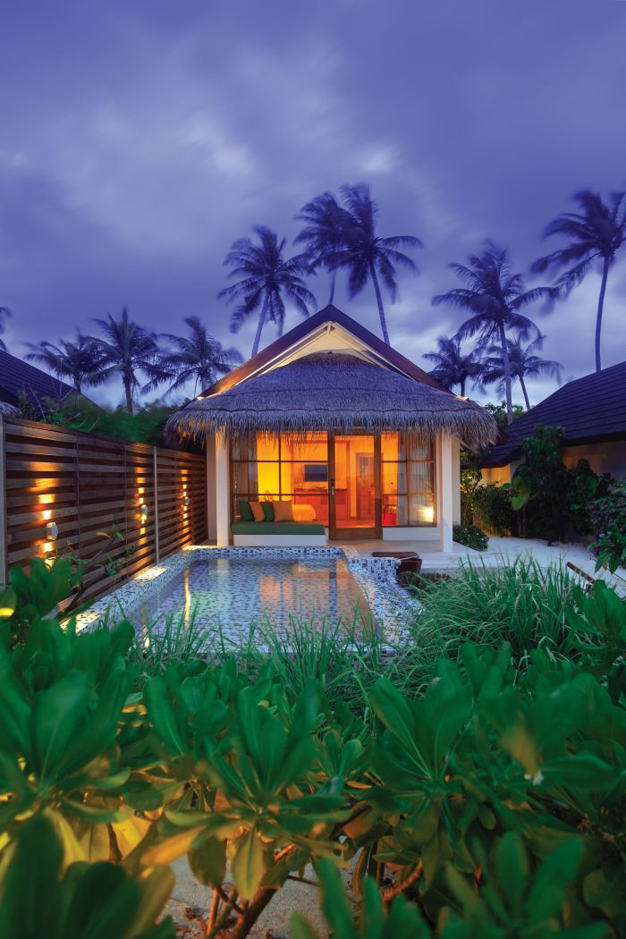 Contemporary Beach Villa Interior