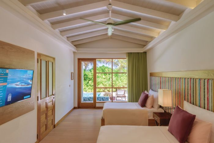 Contemporary Beach Villa Interior